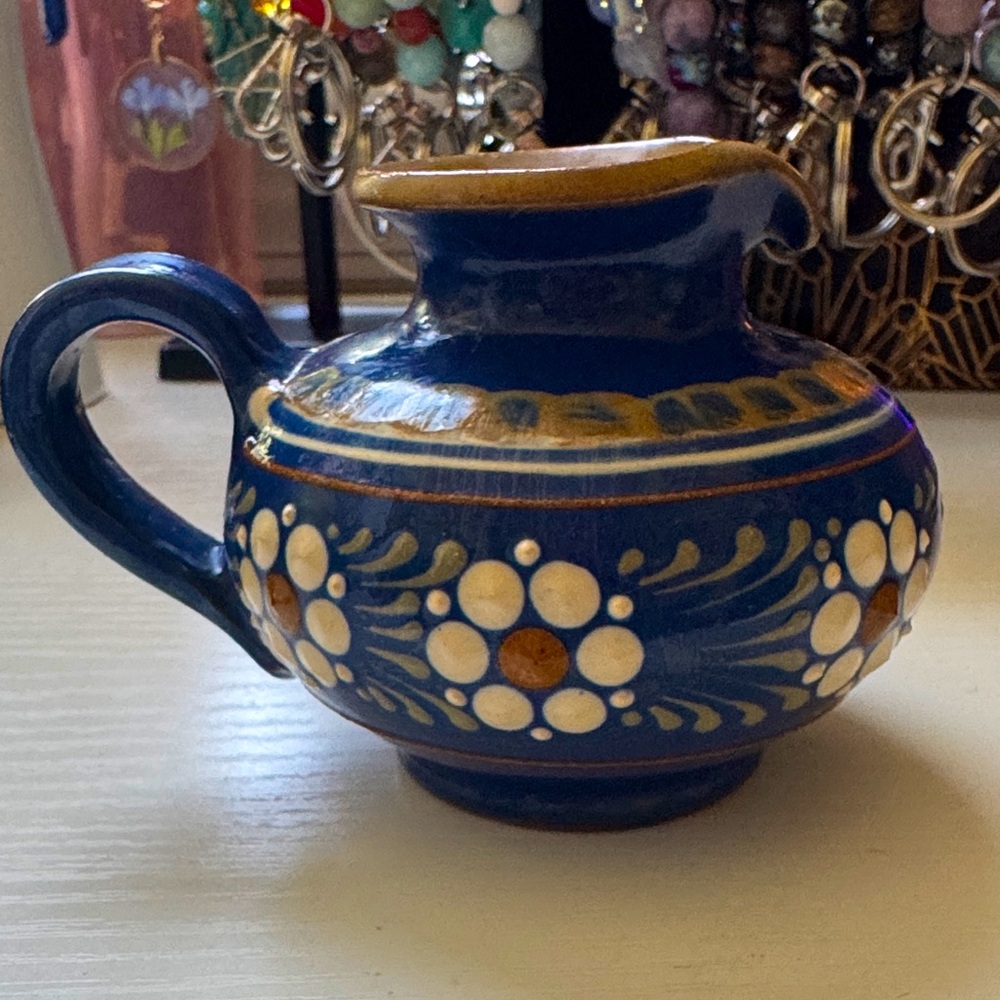 Vintage Talavera Pitcher/Creamer
